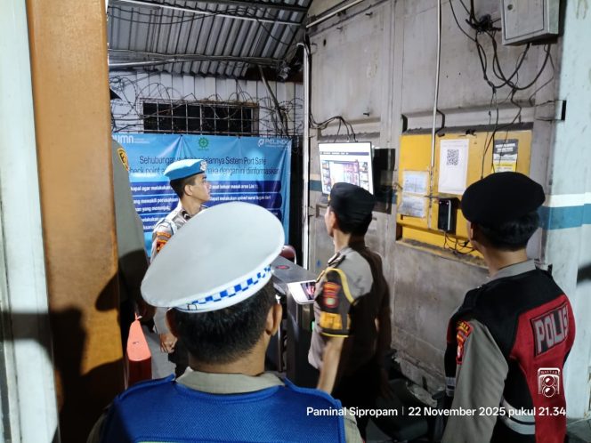 
 Polres Pelabuhan Tanjung Priok Gelar Patroli Skala Besar Jaga Jakarta Jaga Priok
