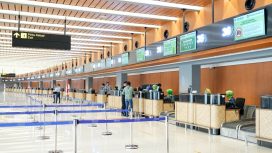 Konter check in Citilink di Terminal 1C Bandara Soetta