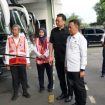 Dirjen Hubdat saat tinjau ramcheck di PO Bus Sinar Jaya