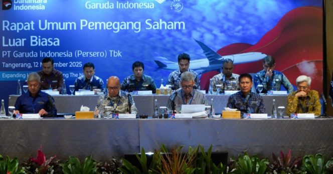 
					RUPSLB Garuda Indonesia