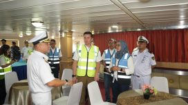 Wamildan Tsani di atas KM Kelud