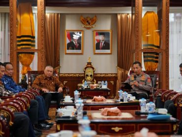 Menhub bersama Kapolri dan jajaran kedua instansi