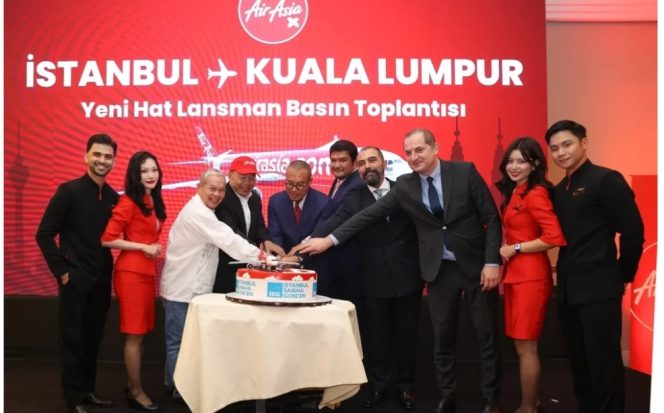 
					Peresmian penerbangan AirAsia X Istambul-Kuala Lumpur