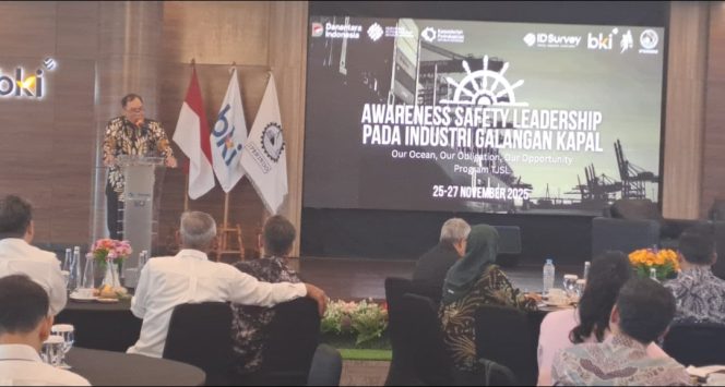 
					Bambang Haryo saat memberikan sambutan 