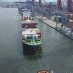 Proses keberangkatan MV Feng Hai 98 meninggalkan Terminal 3 IPC TPK Tanjung Priok.foto istimewa/IPC TPK