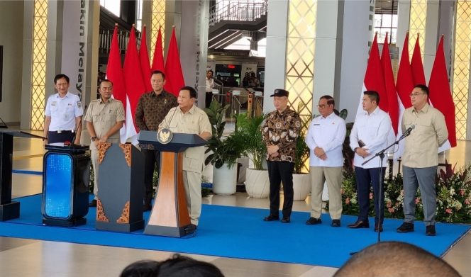 
					Presiden Prabowo Resmikan Stasiun Tanah Abang Baru, Dukung Transformasi Transportasi Publik Jakarta