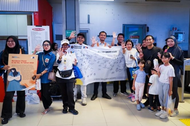 
					KAI Daop 1 Jakarta Gelar Sosialisasi Anti Pelecehan Seksual di Stasiun Sudirman