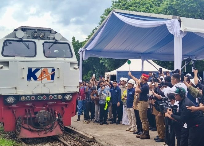 
 KAI Daop 1 Jakarta Dukung Penguatan Konektivitas dan Integrasi Angkutan Barang Nasional