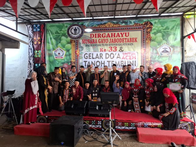 
 HUT ke-33 Musara Gayo Jabodetabek Berlangsung Khidmat, Galang Dana untuk Bencana Aceh