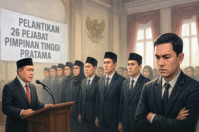
 Pelantikan Pejabat di Kalbar Diwarnai Isu Retaknya Hubungan Gubernur dan Wakil Gubernur