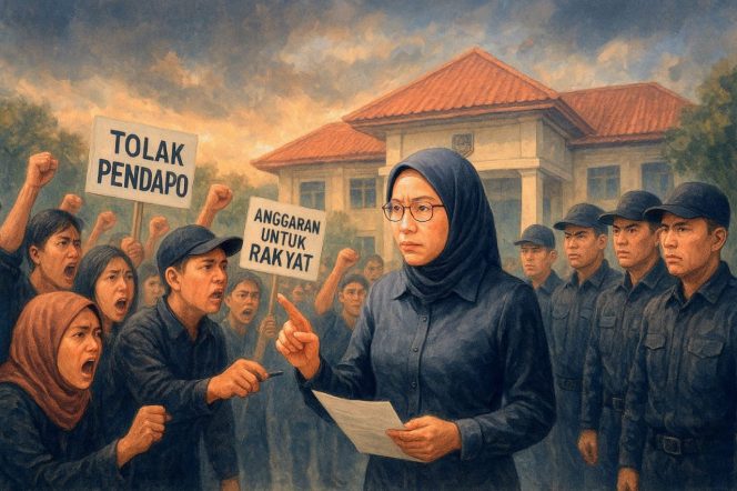
					Aksi Jilid 4 di Mempawah: Bupati Teken Tuntutan, Massa Tetap Meragukan Komitmen