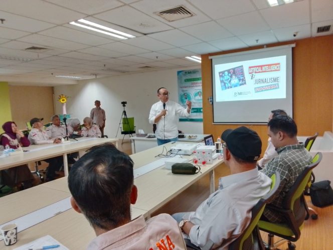 
 PJMI Bahas Tantangan Jurnalis di Era Digital dan AI, Dr. Hery Kustanto: “AI Tak Akan Pernah Menggantikan Manusia sebagai Khalifah di Bumi”