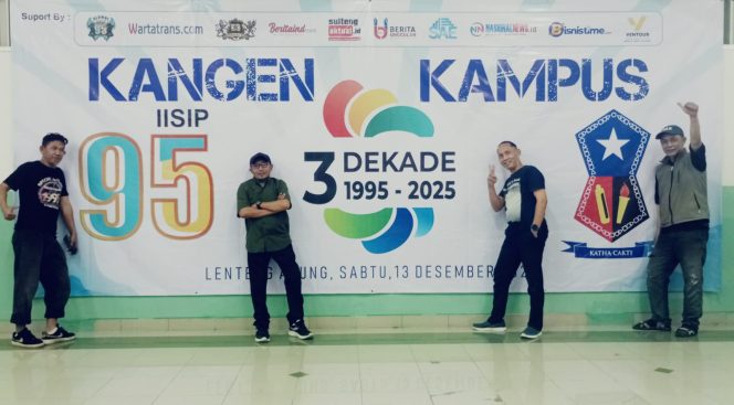 
					Reuni 3 Dekade Angkatan 95 IISIP Jakarta, Kampus Sambut Hangat dan Harapkan Jadi Penguat Ikatan Alumni