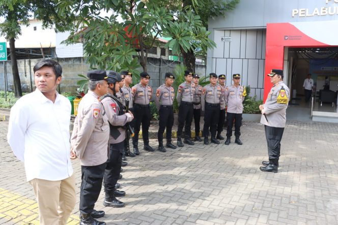 
 Kapolres Pelabuhan Tanjung Priok, Pastikan Kesiapan Pos Operasi Lilin Jaya 2025