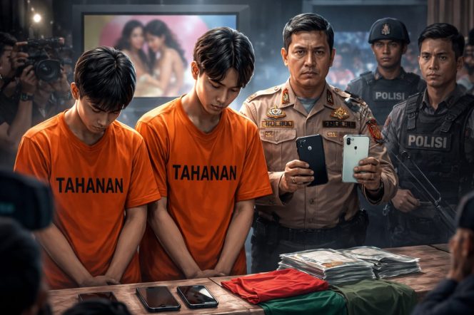
					Produksi hingga Viral Video Pornografi di Balangan, Dua Pemeran Ditetapkan Tersangka