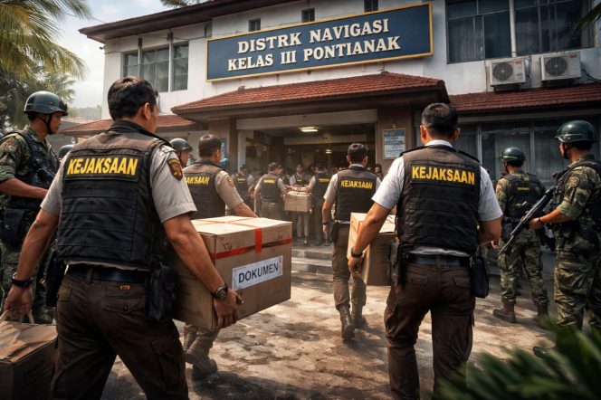 
					Kejati Kalbar Geledah Kantor Distrik Navigasi Kelas III Pontianak, Selidiki Dugaan Korupsi Pengadaan Minyak Non Subsidi