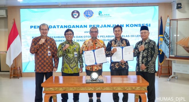 
					Usai teken kerja sama pengusahaan pelabuhan Lembar
