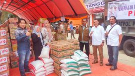 Bantuan PTP Nonpetikemas untuk korban bencana