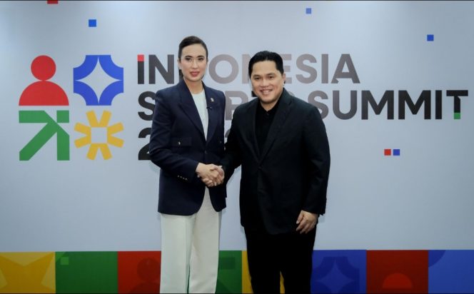 
					Menapr bersama Menpora