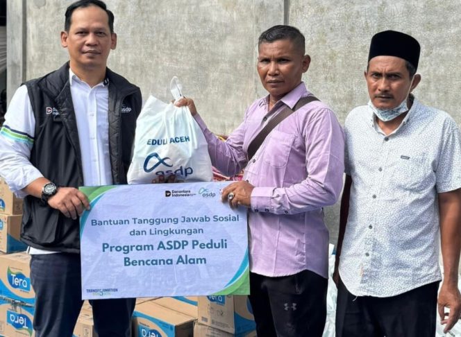 
					Bantuan ASDP untuk Bencana Sumatera