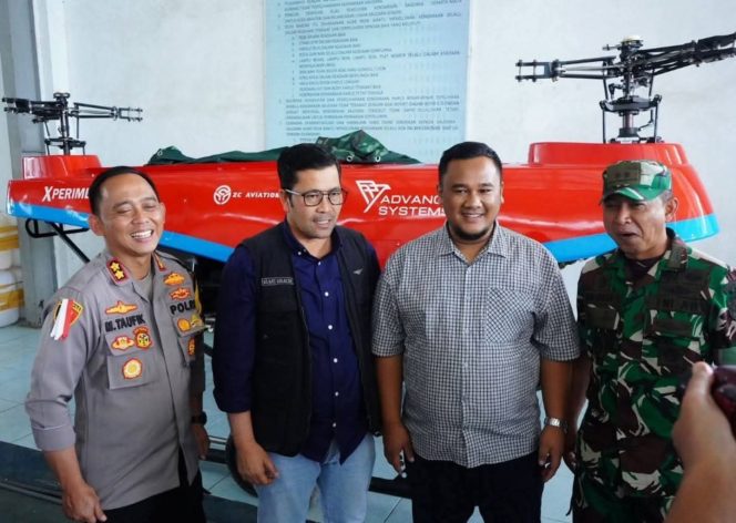 
					Helikopter Dinilai Lebih Optimal, Drone Bantuan Sugiono untuk Aceh Tengah Belum Dioperasikan dan Akan Dikembalikan