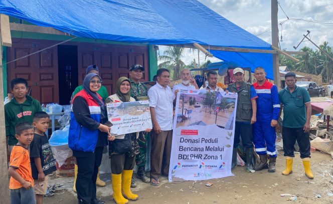 
 PT Pertamina Hulu Energi Salurkan Bantuan Kemanusiaan ke Empat Dusun di Aceh Utara