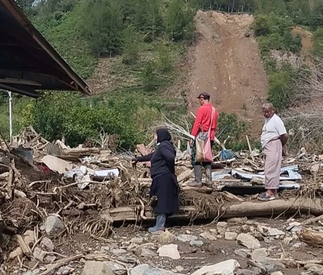 
 Satu Bulan Pascabencana, Kampung Mendale Masih Sepi Aktivitas