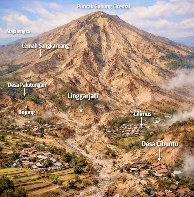 
					Lereng Gundul Picu Ancaman Longsor, Warga di Kaki Gunung Ciremai Diminta Waspada