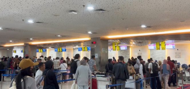 
					Suasana di Bandara Ngurah Rai, Bali