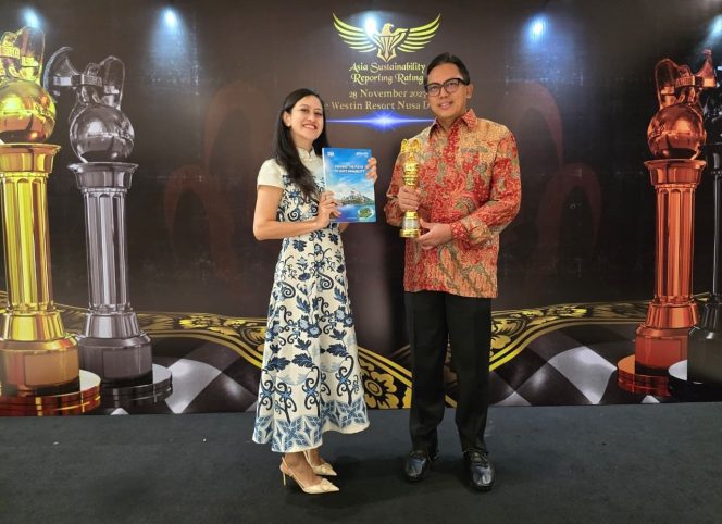 
 Pengakuan Gold Rank ini menunjukkan bahwa laporan keberlanjutan IPC TPK telah memenuhi prinsip transparansi dan akuntabilitas yang menjadi standar praktik pelaporan berkelanjutan. Foto istimewa/IPC TPK 