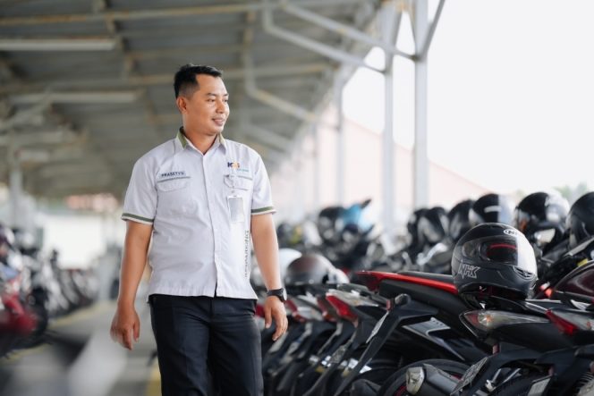 
 KAI Services Bangun Triple Decker Parkir Motor di Stasiun Rangkasbitung, Tambah 1.700 SRP