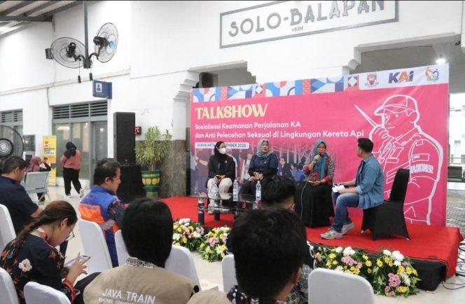 
					KAI Daop 6 Gandeng Bersama Railfans Sosialisasi Keamanan Perjalanan dan Anti Pelecehan Seksual