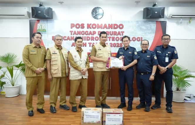 
 KAI Salurkan Bantuan ke Masyarakat Terdampak Banjir di Aceh, Sumut dan Sumbar