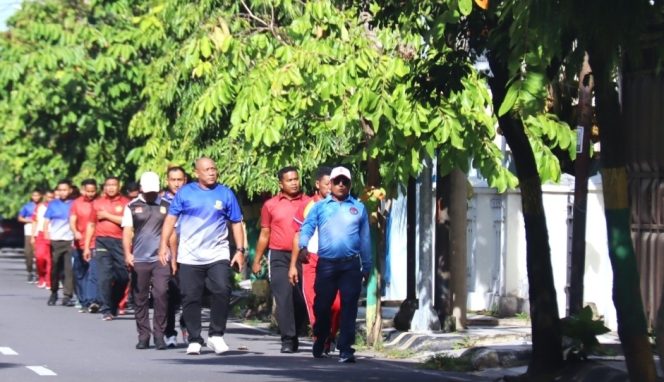 
 Perkuat Sinergi Pengamanan Nataru, KAI Daop 7 Madiun Gelar Olahraga Bersama Stakeholder