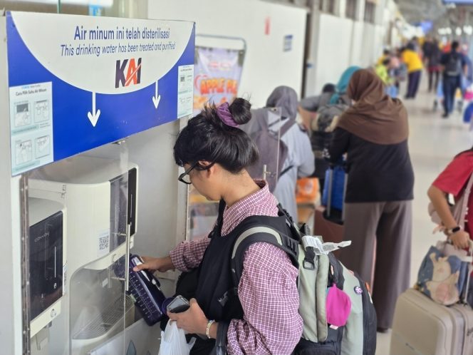 
					KAI Daop 1 Jakarta Ajak Pelanggan Kurangi Sampah Plastik