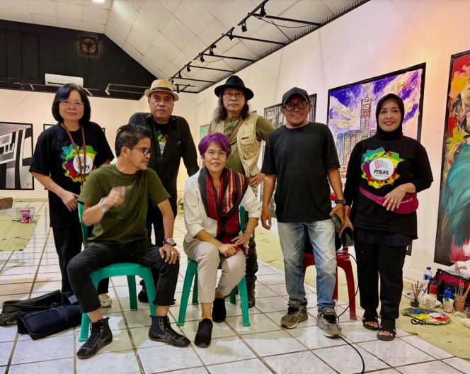 
 PERUJA Rayakan Enam Tahun dengan Aksi Melukis “Bela Rasa” di Balai Budaya Jakarta