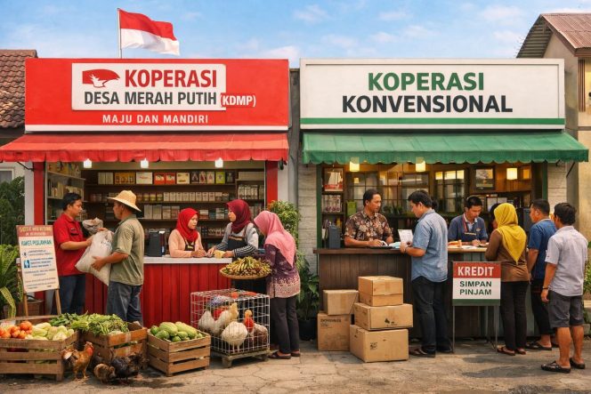 
 KDMP dan Koperasi Konvensional: Dua Jalan Ekonomi Desa yang Berbeda