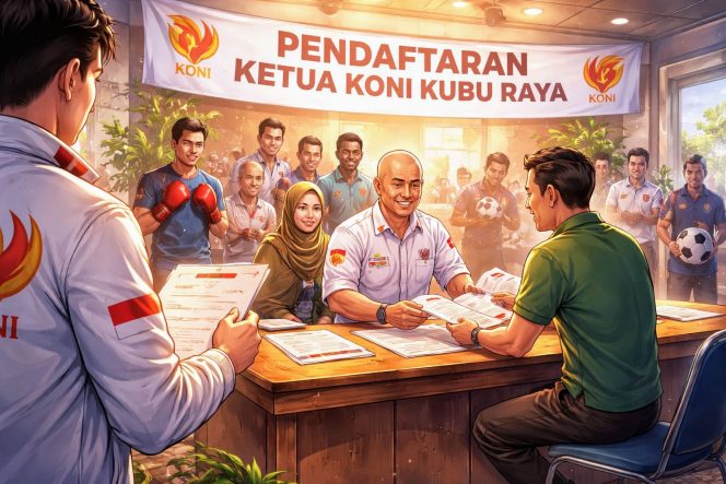 
 Pendaftaran Balon Ketua KONI Kubu Raya 2026–2030 Resmi Dibuka