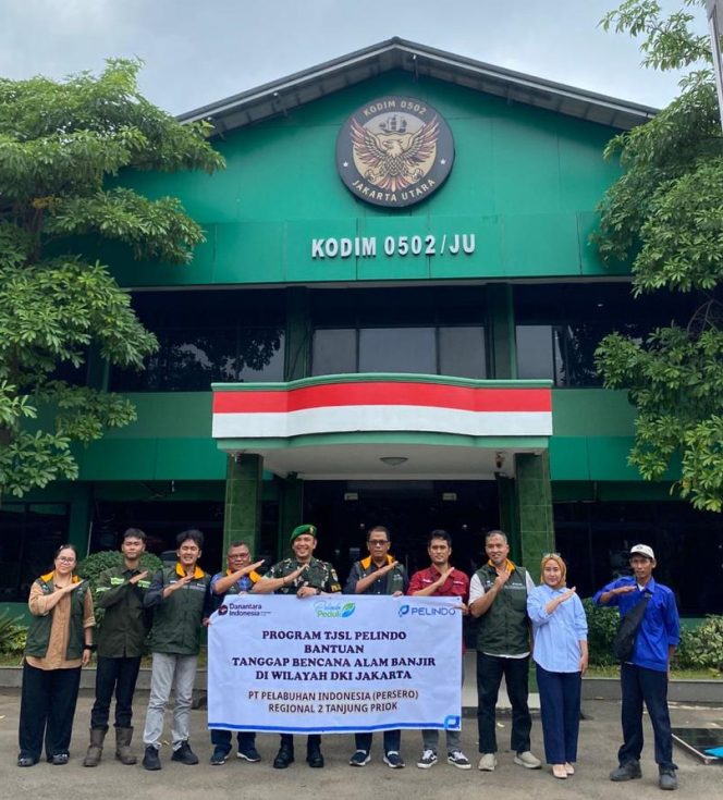 
					Pelindo Regional 2 Tanjung Priok Salurkan Bantuan Banjir untuk Warga Tanjung Priok