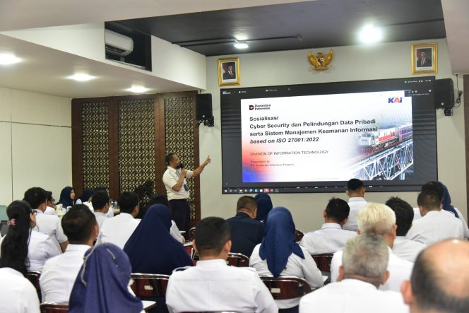 
 KAI Services Gelar Sosialisasi Pelindungan Data Pribadi untuk Seluruh Pekerja