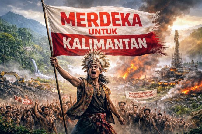 
 Seruan “Merdeka untuk Kalimantan” Menggema, Noven Honarius Kritik Ketimpangan dan Marginalisasi Dayak