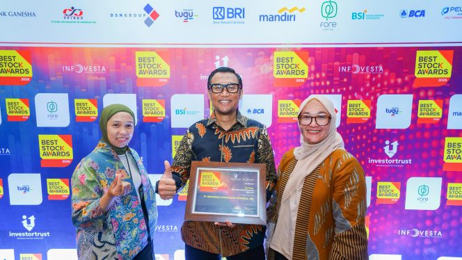 
 IPCC sabet penghargaan Best Stock Award 2026. Foto istimewa/IPCC 