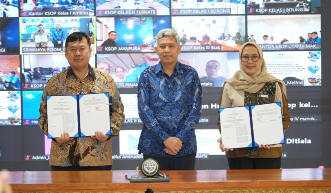 
 PELNI saat teken kerja sama penugasan dari Kemenhub