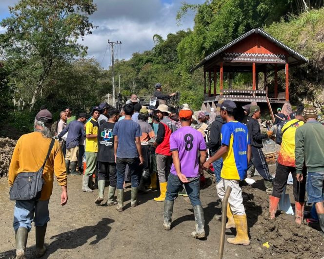 
 Gotong Royong Rawat Cagar Budaya Aceh Tengah, Sanggar Kuta Dance Teater Libatkan Warga