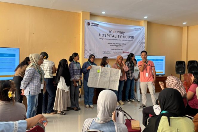 
 InJourney Hospitality House Batch VI, Latih 75 Pelaku Pariwisata di Labuan Bajo
