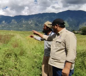 Ketua Kelompok bersama Ketua Tani Merdeka Indonesia Aceh Tengah