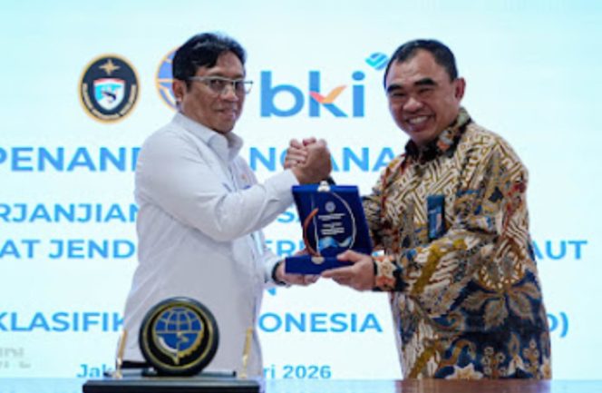 
					Dirjen Hubla dan Dirut BKI