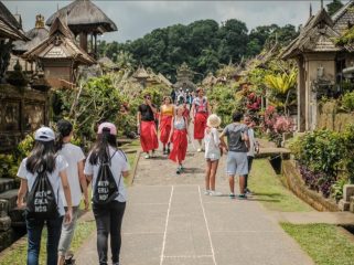 Suasana di destinasi Wisata Bali