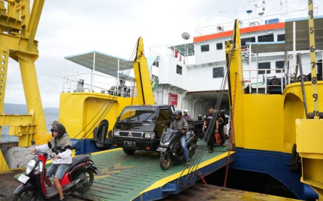 
					Layanan ASDP di Pelabuhan