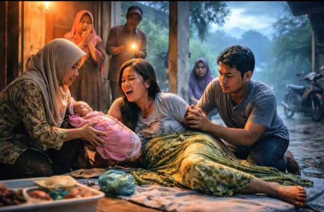 
 Pasien Pulang dari IGD RSUD Sambas, Bayi Lahir di Teras Rumah